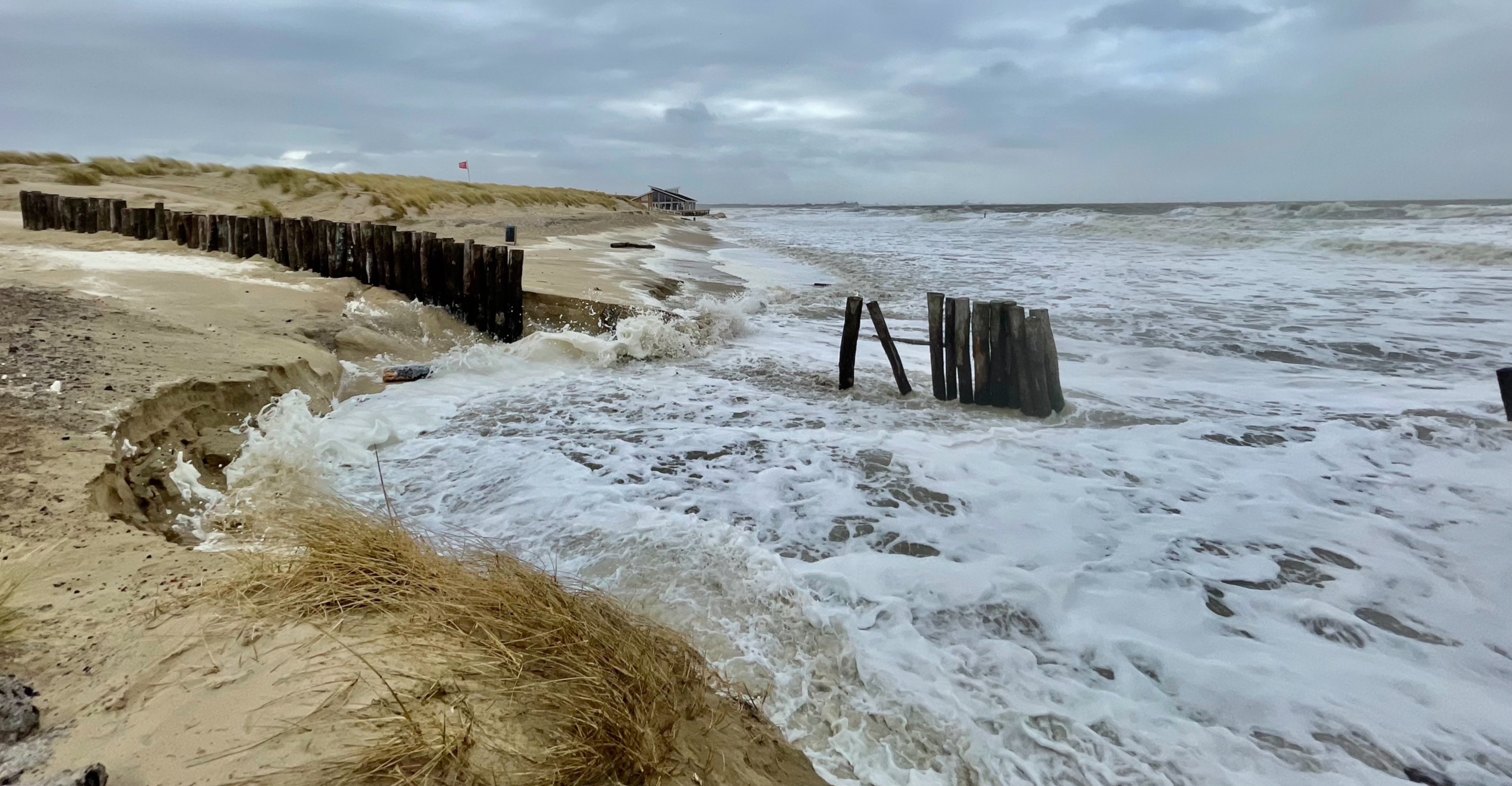 Storm Corrie trekt over Nederland